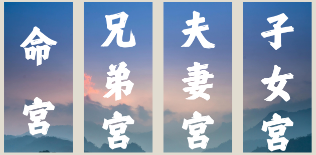 紫微斗數 十二宮位含義(上)